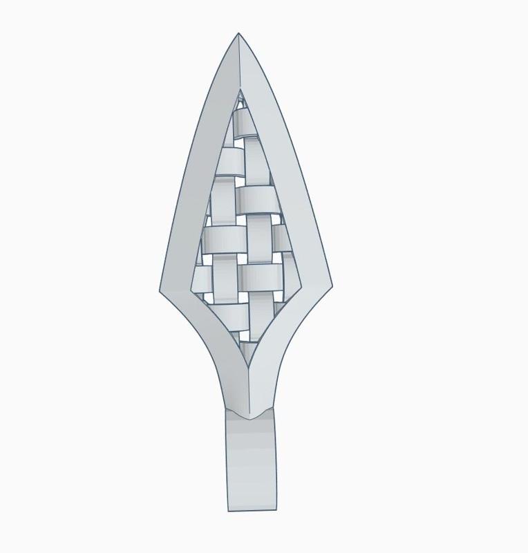 Arrowhead Necklace Woven