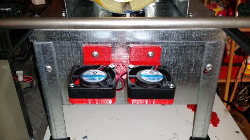 DOUBLE FAN  FOR FILAMAKE FILAMENT EXTRUDER