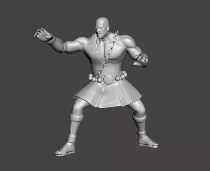 Heavy Kong One Punch man 3D Model