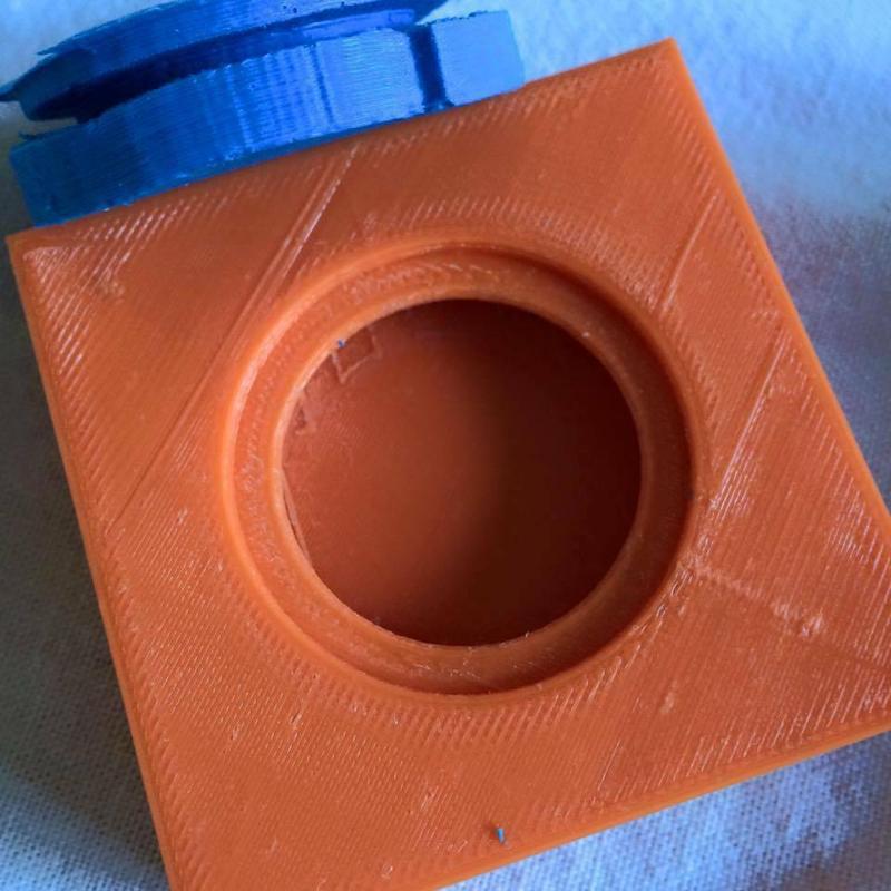 Mold for Silicone port (lid) - 30mm gap tampion - Molde para tampa de silicone
