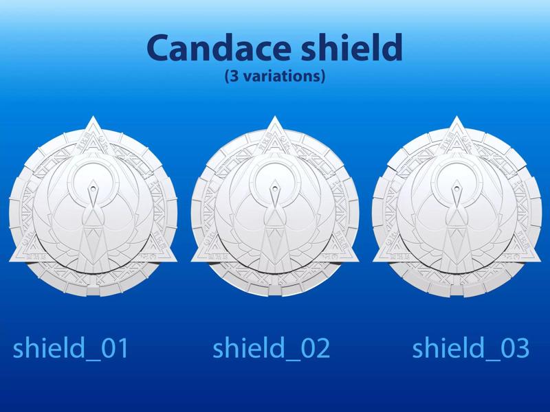 Shield of Candace from Genshin impact for cosplay