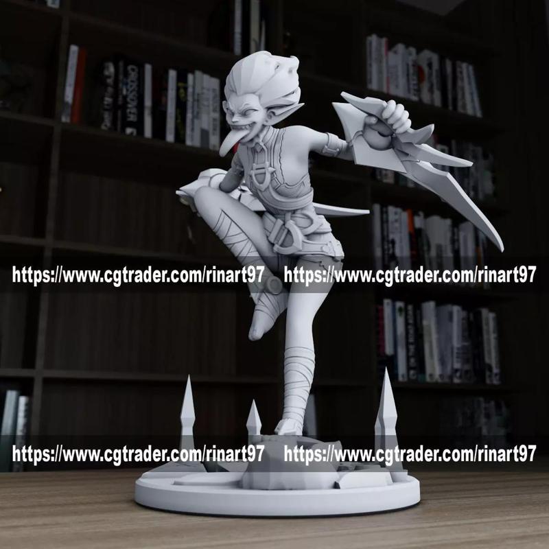 Briar 3d print model from league of legends