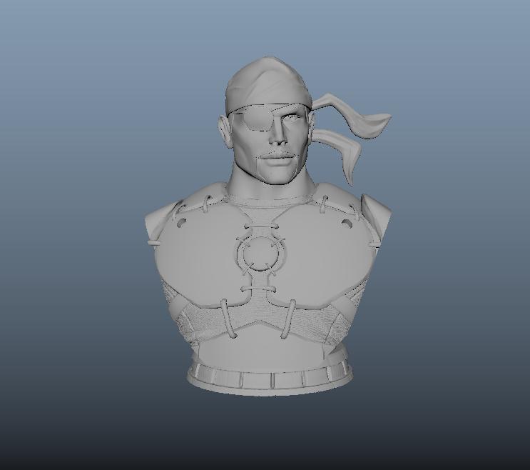 Pirate Iron Man Bust