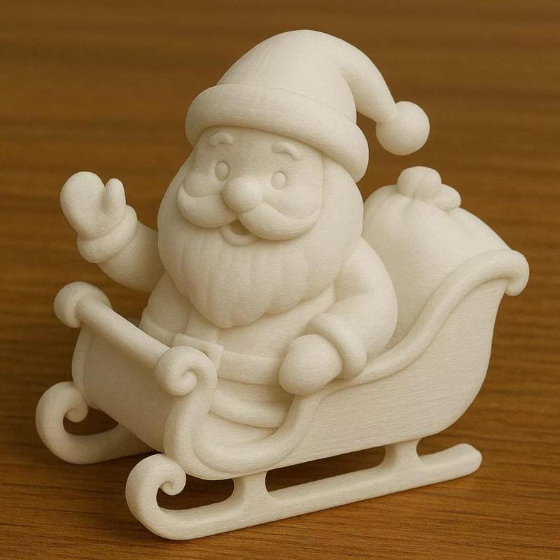 Santa Claus in Sleigh