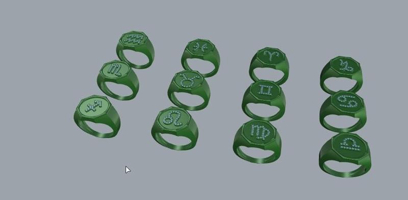 zodiac  --  astronomy and astrology all ring