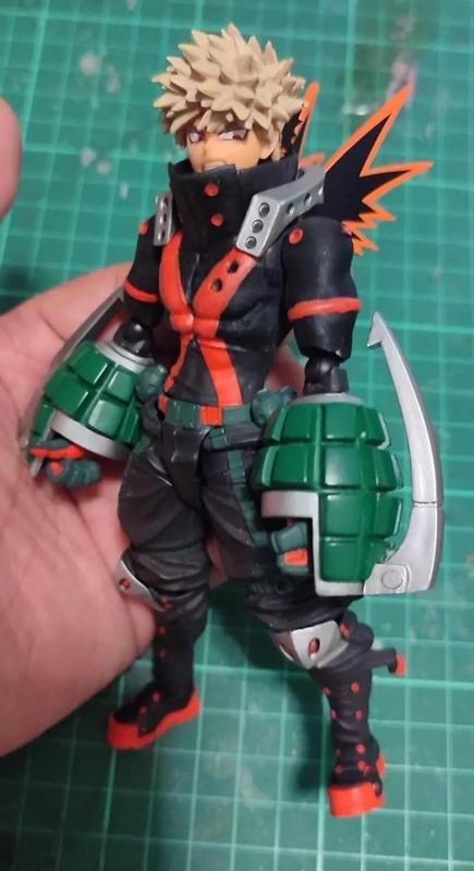 Winter Suit add-on parts for Amazing Yamaguchi Katsuki Bakugo