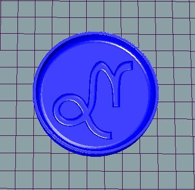 TABLET ZODIAC CAPRICORNIO 7CM