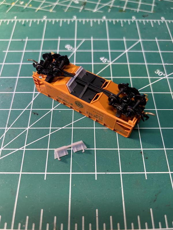 Bay Doors for 55 Ton Twin Bay Hopper 33' Micro-Trains Kadee N Scale