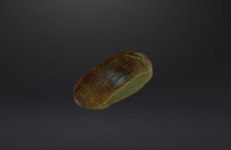 Bread,Brown bread - 3D Model (Low & High Poly)