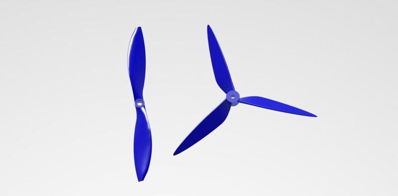 Quadcopter Propeller (2 & 3 Blades)
