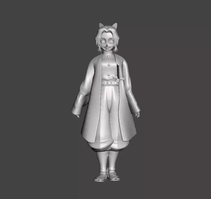 Shinobu Kocho Insect Hashira 3D Model