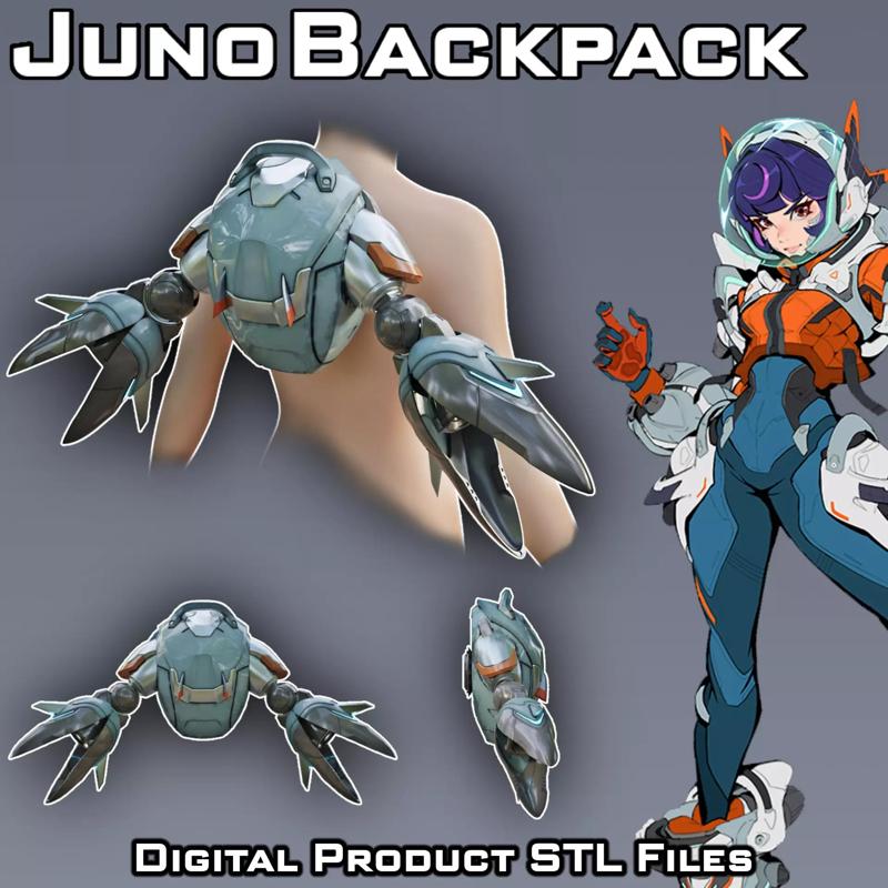 Juno Backpack Overwatch 2 Cosplay