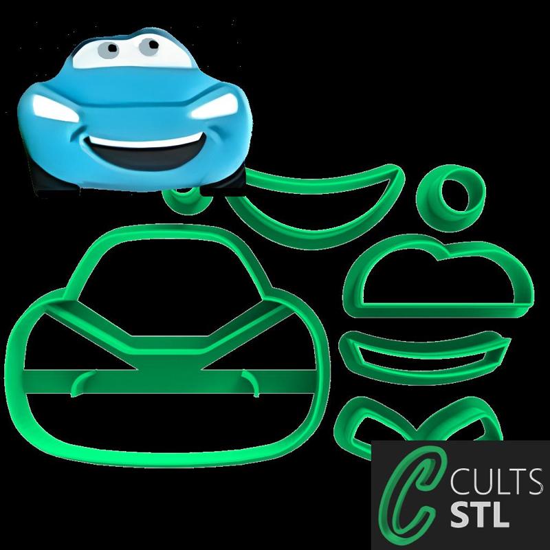 CORTADOR SALLY CARRERA - CARROS - 5,5cm