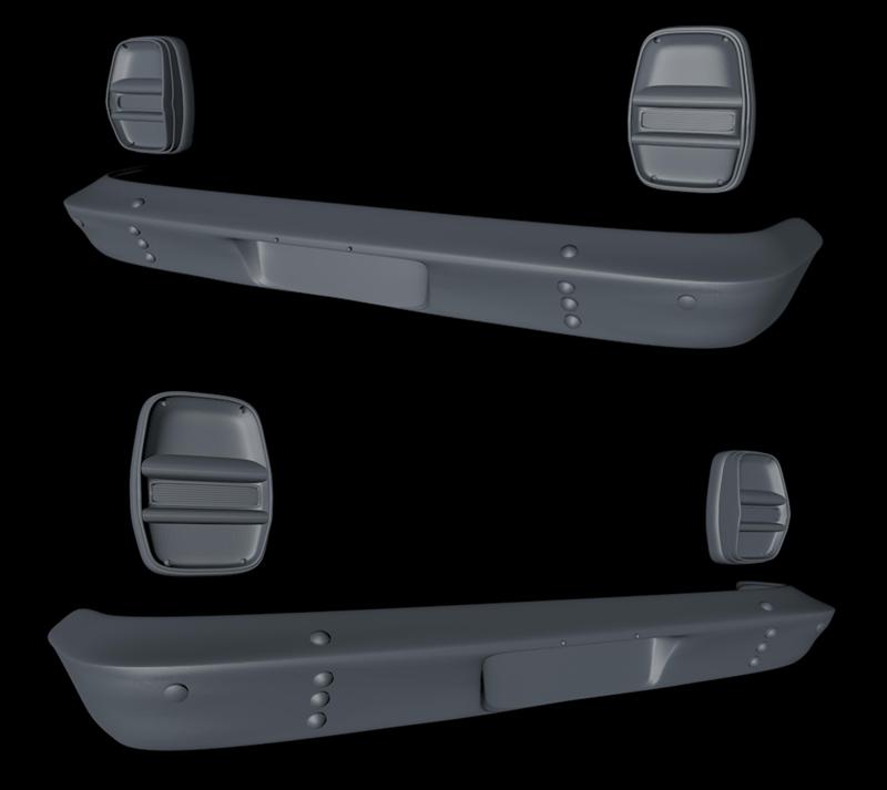 Ford Falcon Sprint Car Back / Parte Trasera