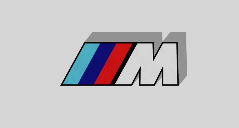 BMW M 3D lightbox 250