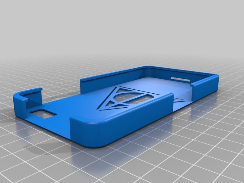 Black Berry Z10 Deathly Hallows Harry Potter Handy Case