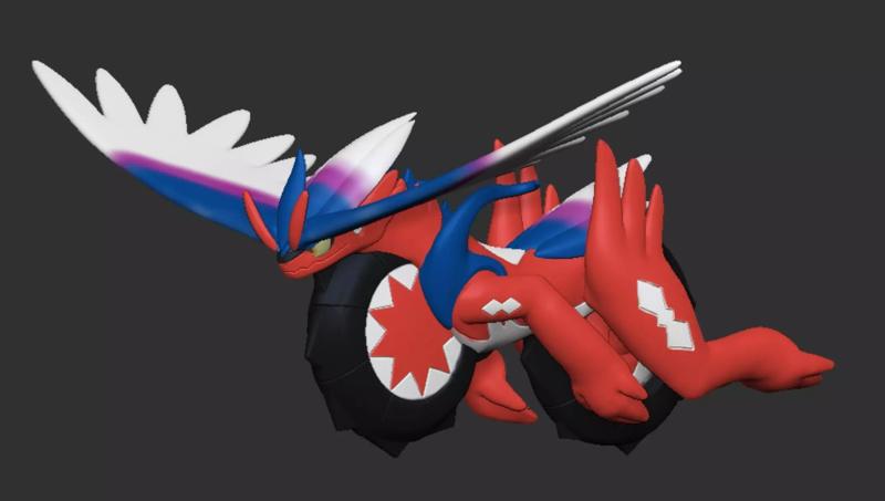 Koraidon Bike Mode - 3D Printable Model