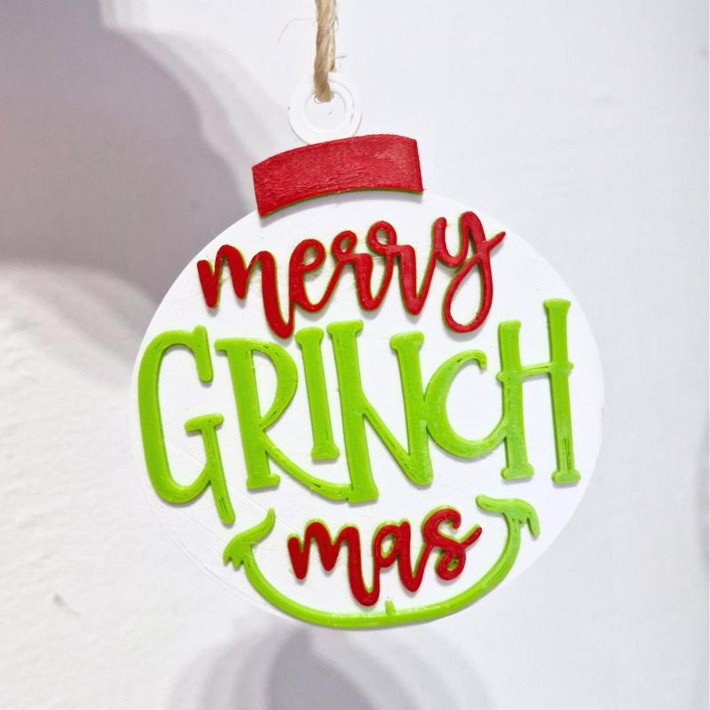 Christmas decoration Merry Grinchmas Christmas decoration Grinch Christmas decoration