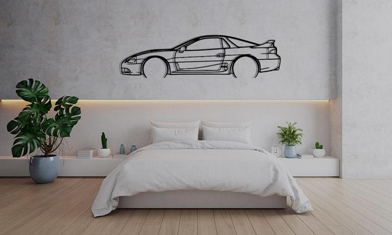 Wall Art Car Mitsubishi 3000GT