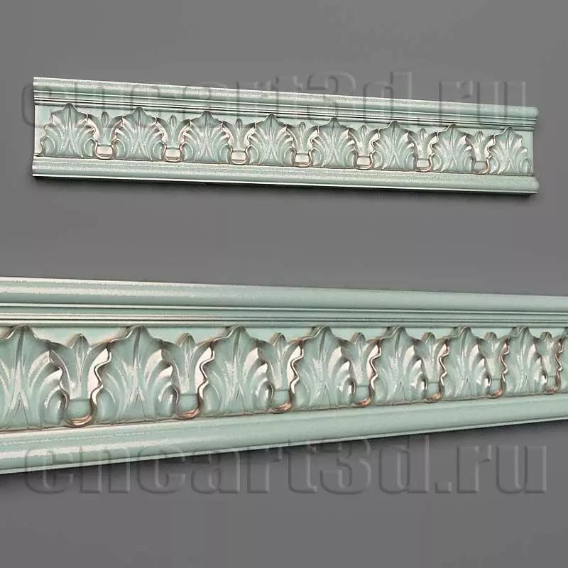 Baguette-01 pair of decorative moldings