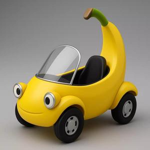 Banana Toy Car