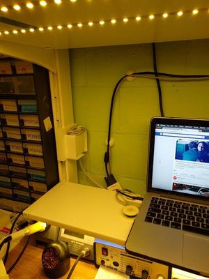 Ikea Algot Charger holder