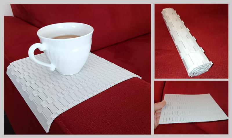 Foldable Couch Tray Sofa Table