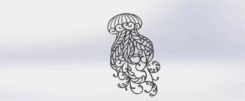 jellyfish wall decor