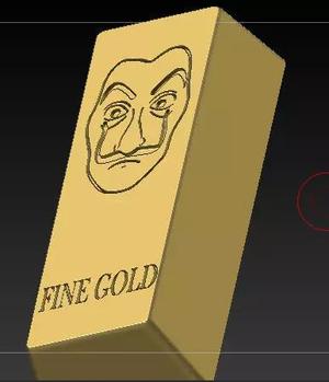 lingote la casa de papel - ingot the paper house