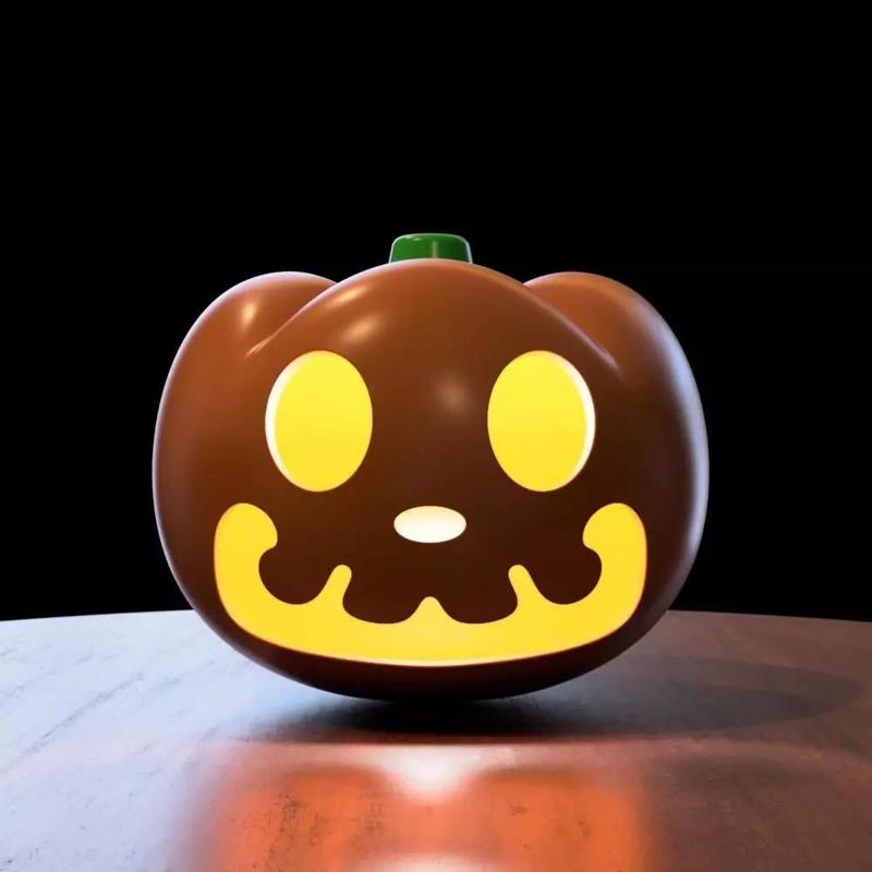 Animal Crossing Pumpkin and Mask