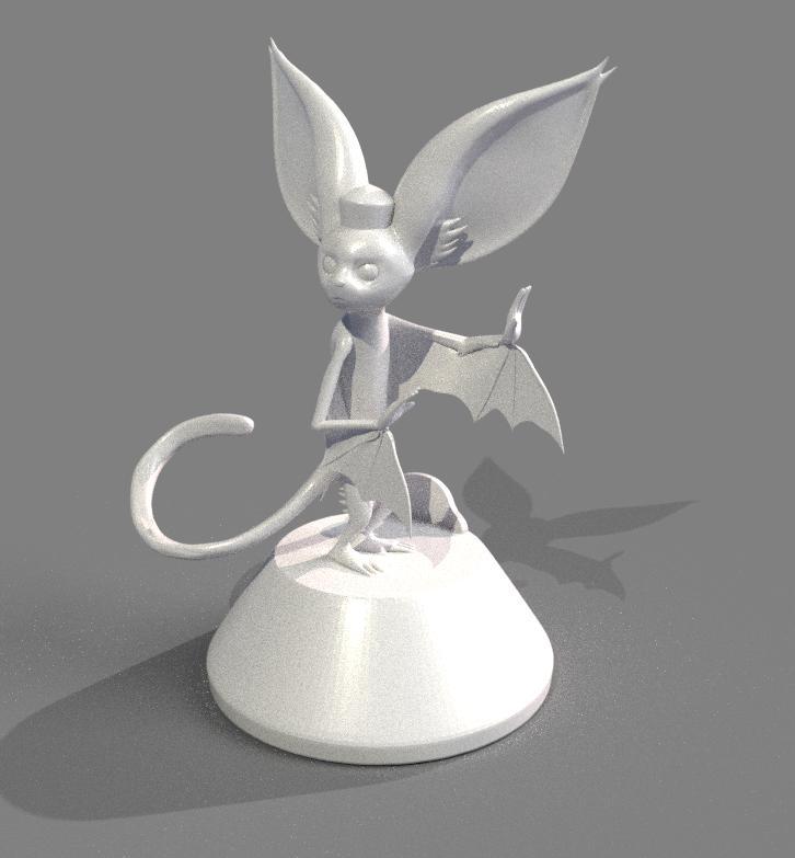 Momo Statue Avatar The Last Airbender