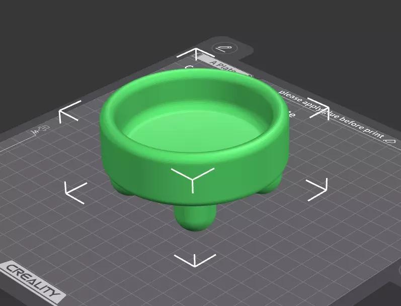 3D Printable Footed Plant Pot and Saucer Set  4 Variations