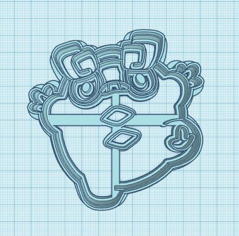 Pokemon: Galarian Darumaka Cookie Cutter