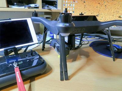 3DR Solo leg support
