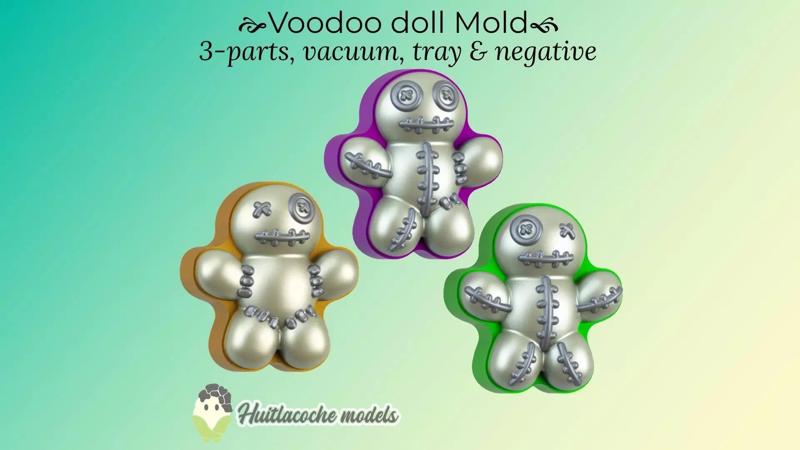 Voodoo doll mold
