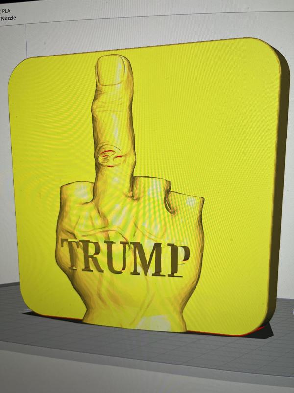 fuck Trump hitch cover