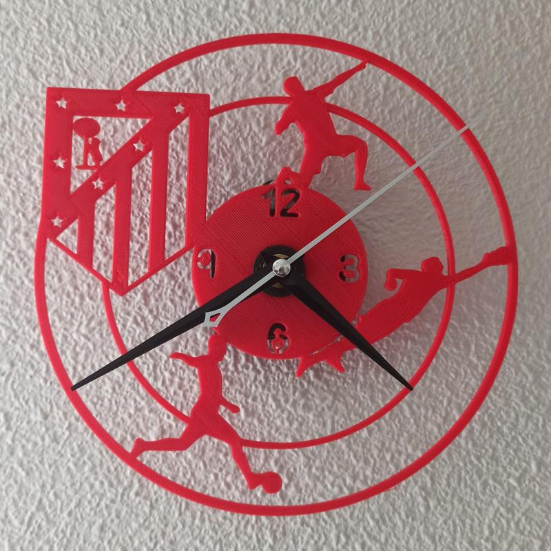 Atletico de Madrid wall clock