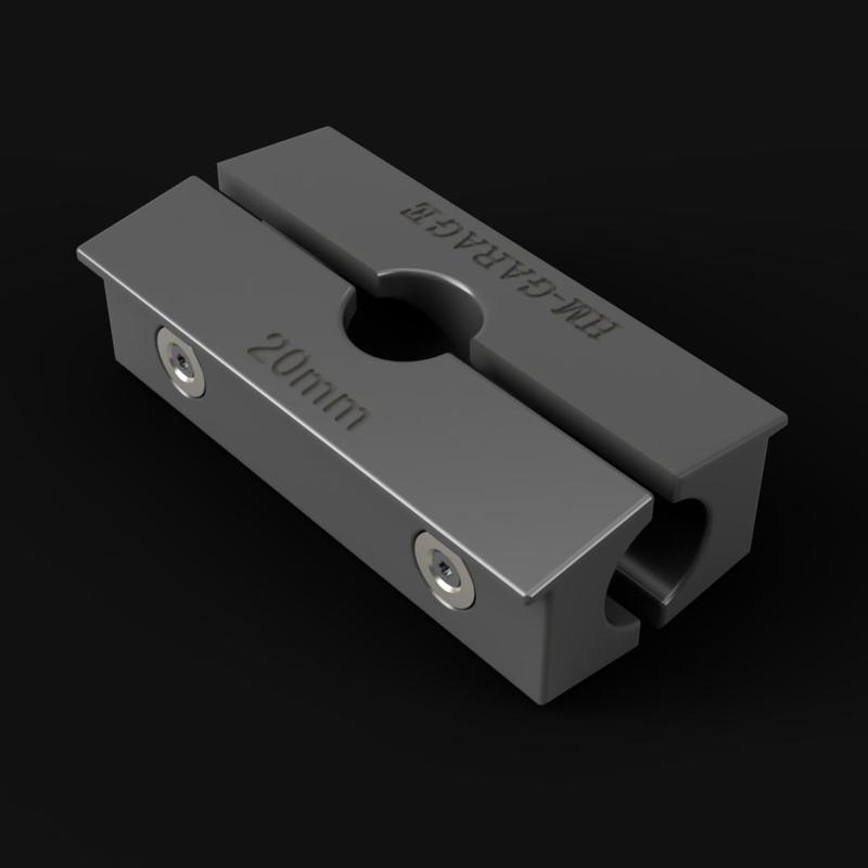 Vice jaws for pipes 20mm