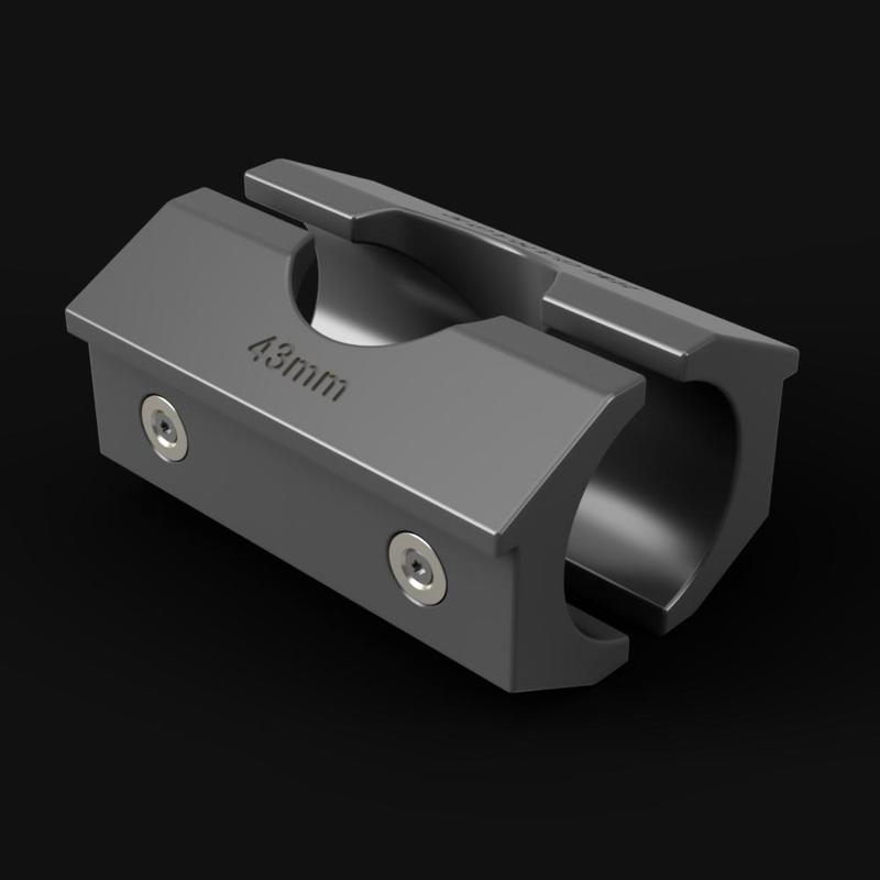 Vice jaws for tubes 43mm