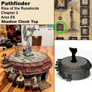 Pathfinder Rise of the Runelords ShadowClock Dungeon setup