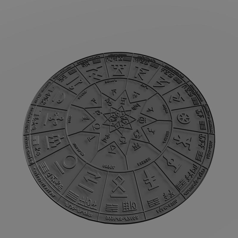 circle stl cnc design