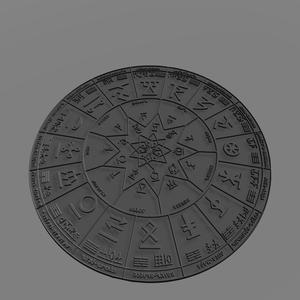circle stl cnc design