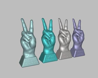 : Hand bust Pease Edition