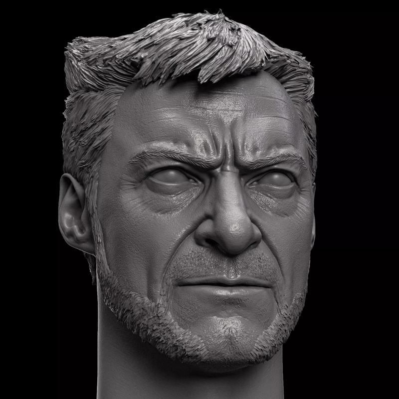 Wolverine -Deadpool and Wolverine - Hugh Jackman Head