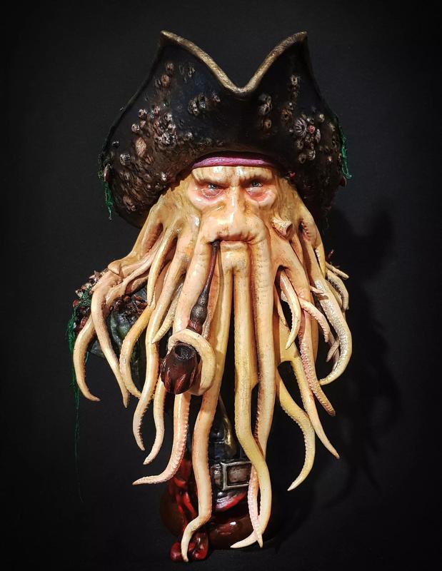 Davy Jones Bust - Pirates of the Caribbean