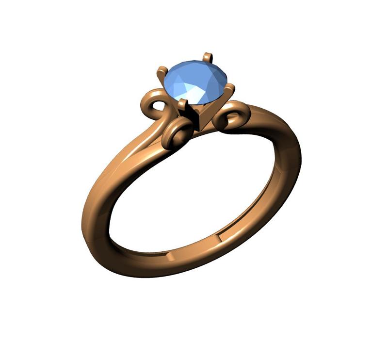 Clarte jewelery -Özel Tek taş Yüzük-