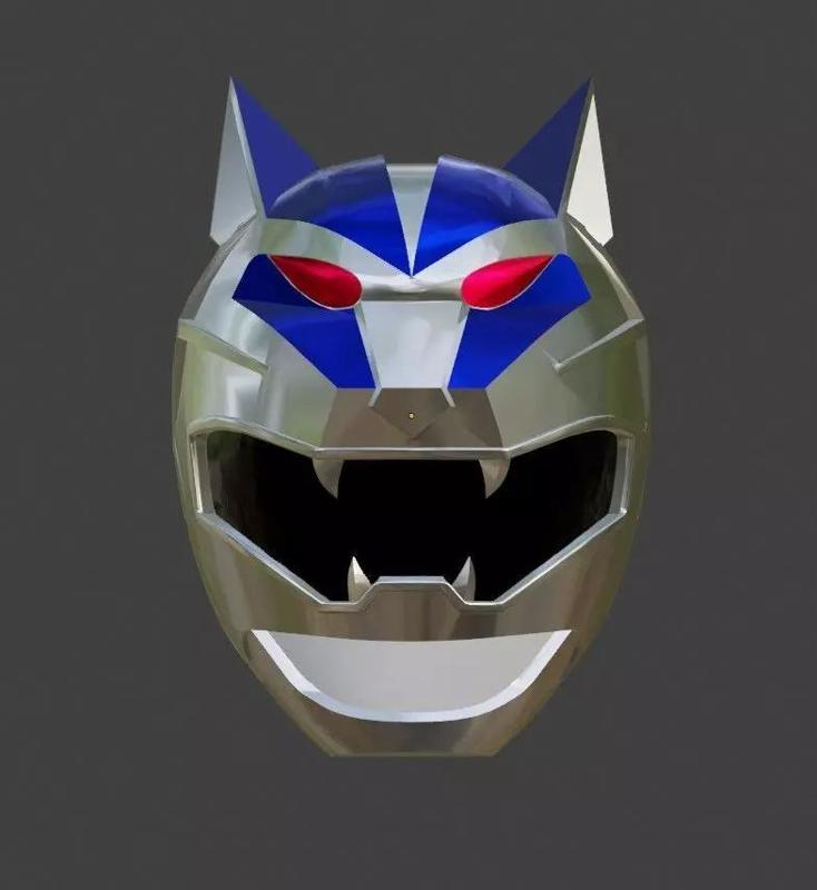 Gaorangers GaoSilver Helmet