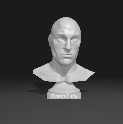 Tyson Fury - Premium Statue