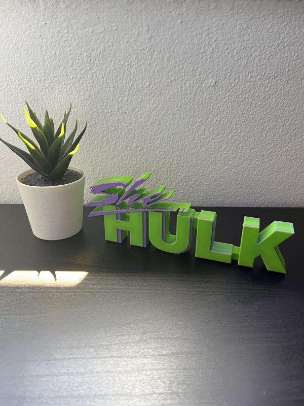 Decoration Art of She Hulk