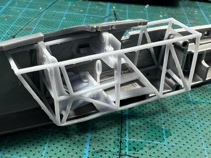 1:48 scale interior for Airfix Hawker Fury